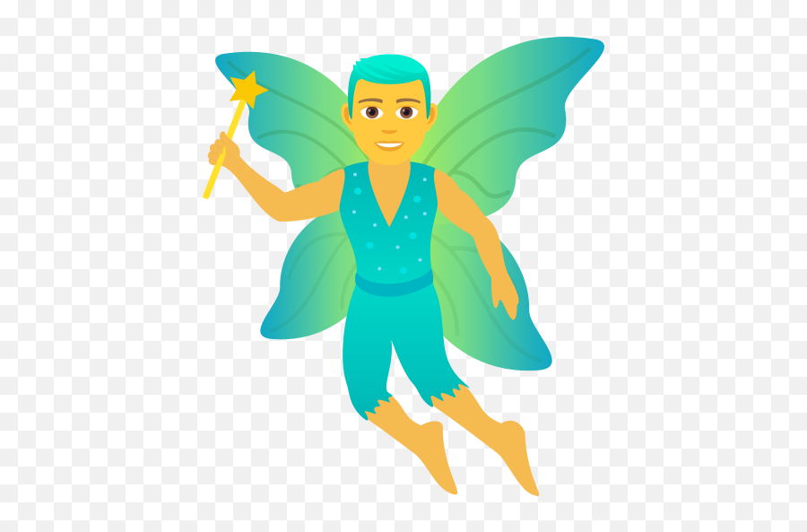 Emoji Fairy Man Copypaste Wprock - Fairy Emoji,Is There A Zombie Emoji