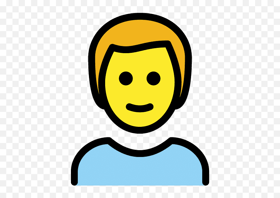 Man Emoji Clipart Free Download Transparent Png Creazilla - Emoji Joven,Beard Emoji
