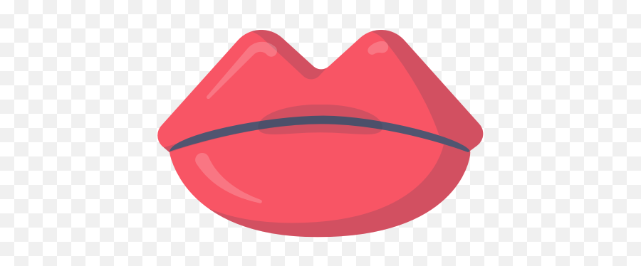 Face Layer Lips Mouth Photo Icon - Girly Emoji,Lips Chat Ear Emoji
