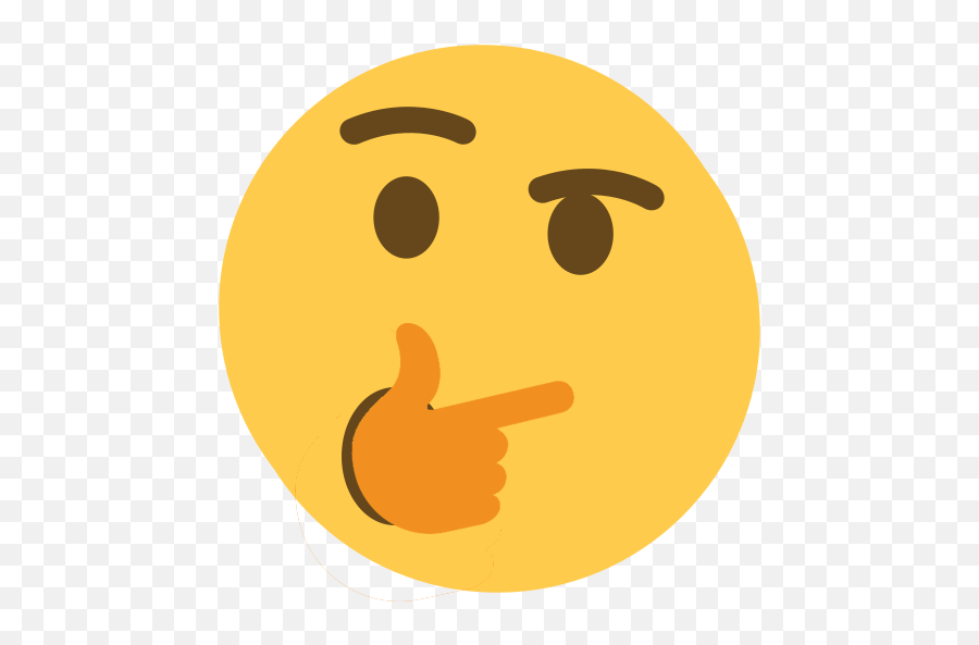 Emojipasta Is Now Hand - Figura De Um Pensador Emoji,Emoji Pasta