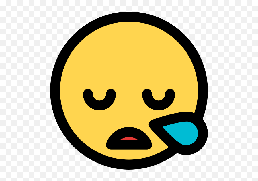 Sweat Icons - Smiley Emoji,Exhausted Emoji