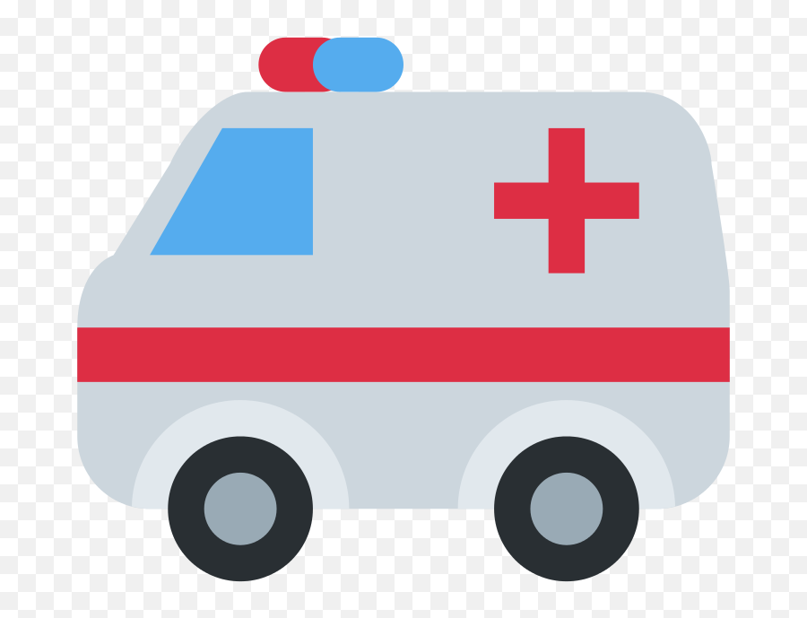 Twemoji 1f691 - Emoji Ambulance,Iphone Emojis