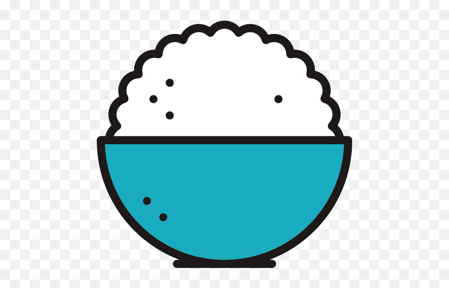 Rice Bowl Icon At Getdrawings - Milk Tea Logo Border Png Emoji,Rice Emoji