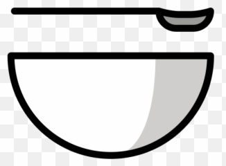 Bowl With A Spoon - Clip Art Emoji,Spoon Emoji
