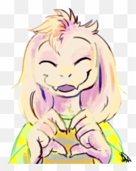 Anime Heart Hands - Asriel Kawaii Emoji,Grabby Hands Emoji