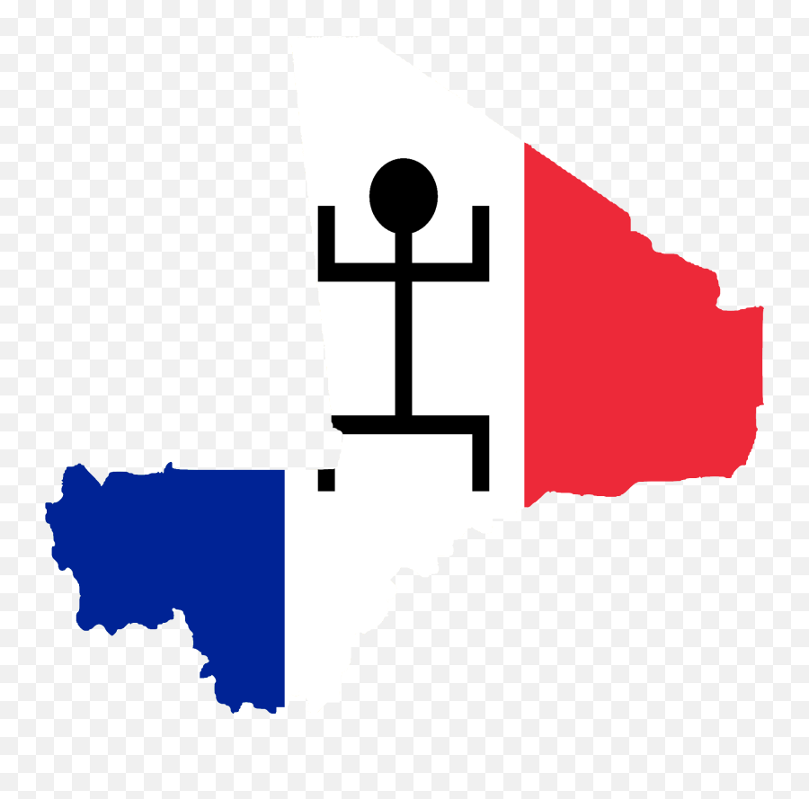 Flag Map Of French Sudan - Flag Of French Sudan Emoji,Sudan Flag Emoji