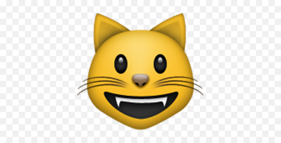 Emoji Smiley - Smiling Cat Emoji,Emoji 74