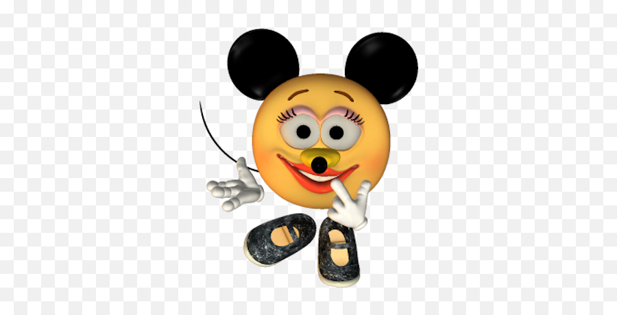 Minnie Mouse Smiley - Smiley Maus Emoji,Minnie Mouse Emoji Copy And Paste