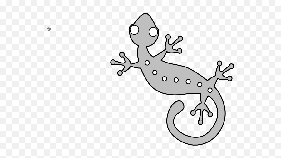 Free Gecko Clipart Black And White - Gecko Clip Art Emoji,Gecko Emoji