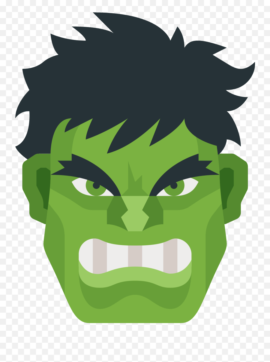 Hulk Icon Emoji Face Png - Hulk Icon Png,Hulk Emoji
