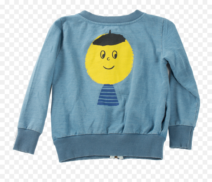 Bobo Choses Zip Sweatshirt Artist - Sweater Emoji,Zip Emoticon