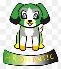 Pride Puppies Just - Demiromantic Emoji