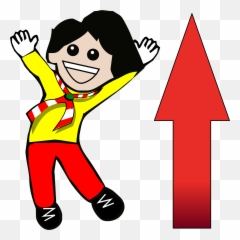 Jumping Boy Smile Transparent Png Clipart Free Download - Song Emoji