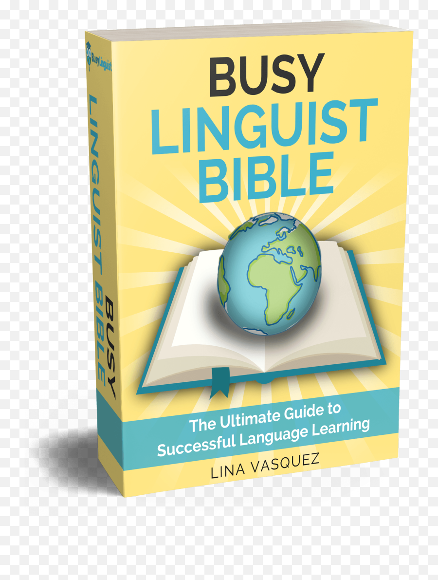 Side Cover Busy Linguist Bible - Paula Labaredas Hd Png Graphic Design Emoji,Emoji Covers
