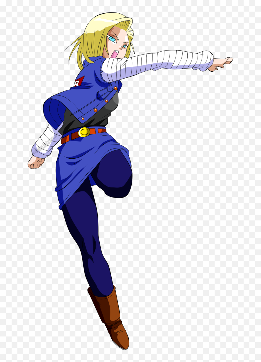 Android 18 Dbz Png Transpar - Android 18 Transparent Png Emoji,Dbz Emoji