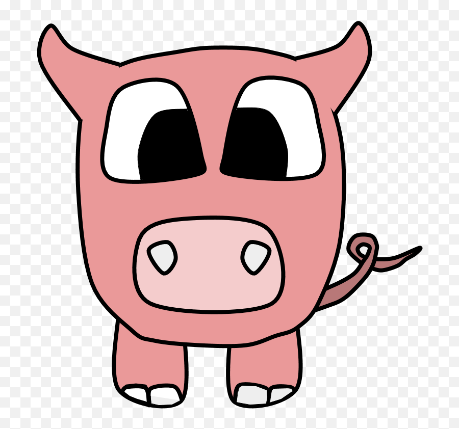 Pigs Clipartshare Big Eyes - Portable Network Graphics Emoji,Pig Nose Emoji