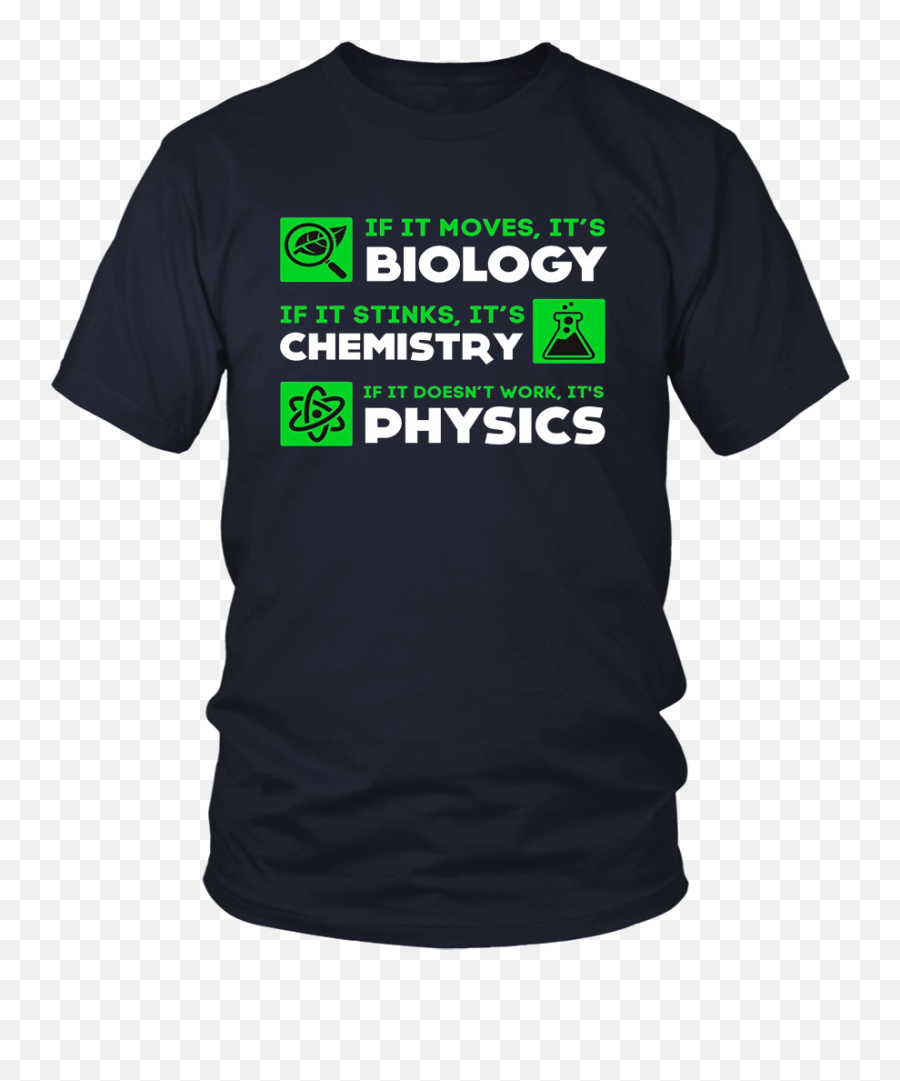 Biology Chemistry Physics Science - Opengl T Shirt Emoji,Alaska Flag Emoji