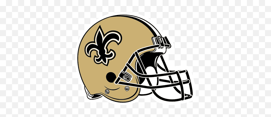 New Orleans Saints Helmet Clipart - New Orleans Saints Logo Helmet Emoji,Saints Emoji