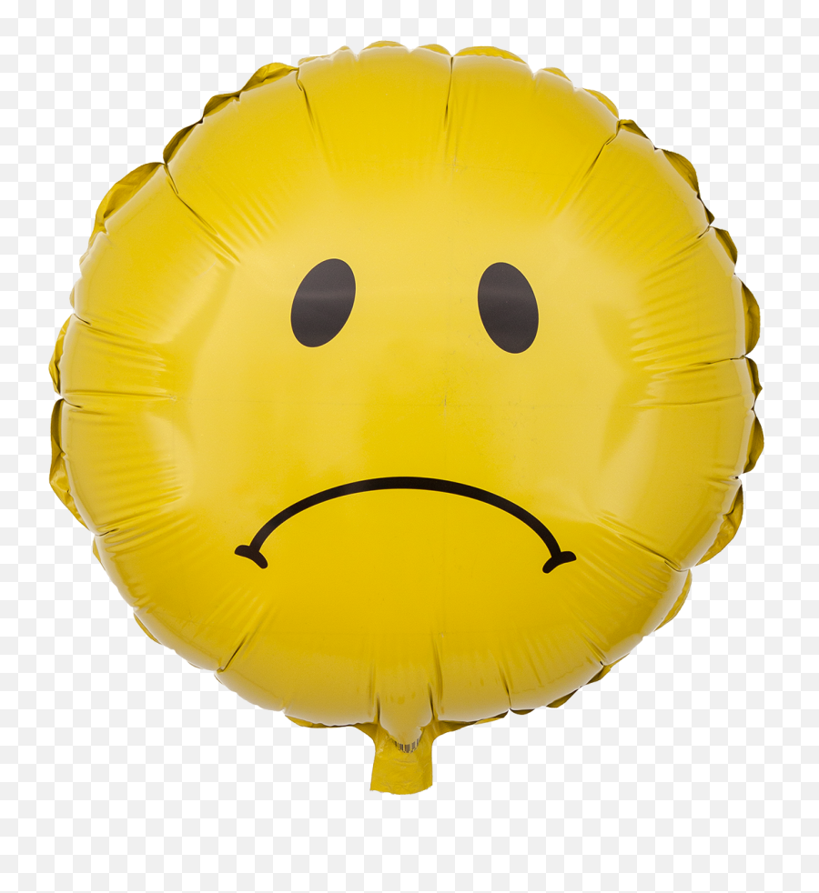 Sadness Balloon Face Smiley Emoji,Balloon Emoticon