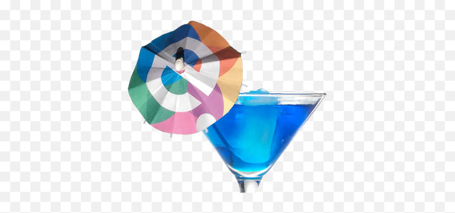 Custom Cocktail Umbrellascomcustom Cocktail Umbrella - Custom Black Drink Umbrellas Emoji,Martini Glass And Party Emoji