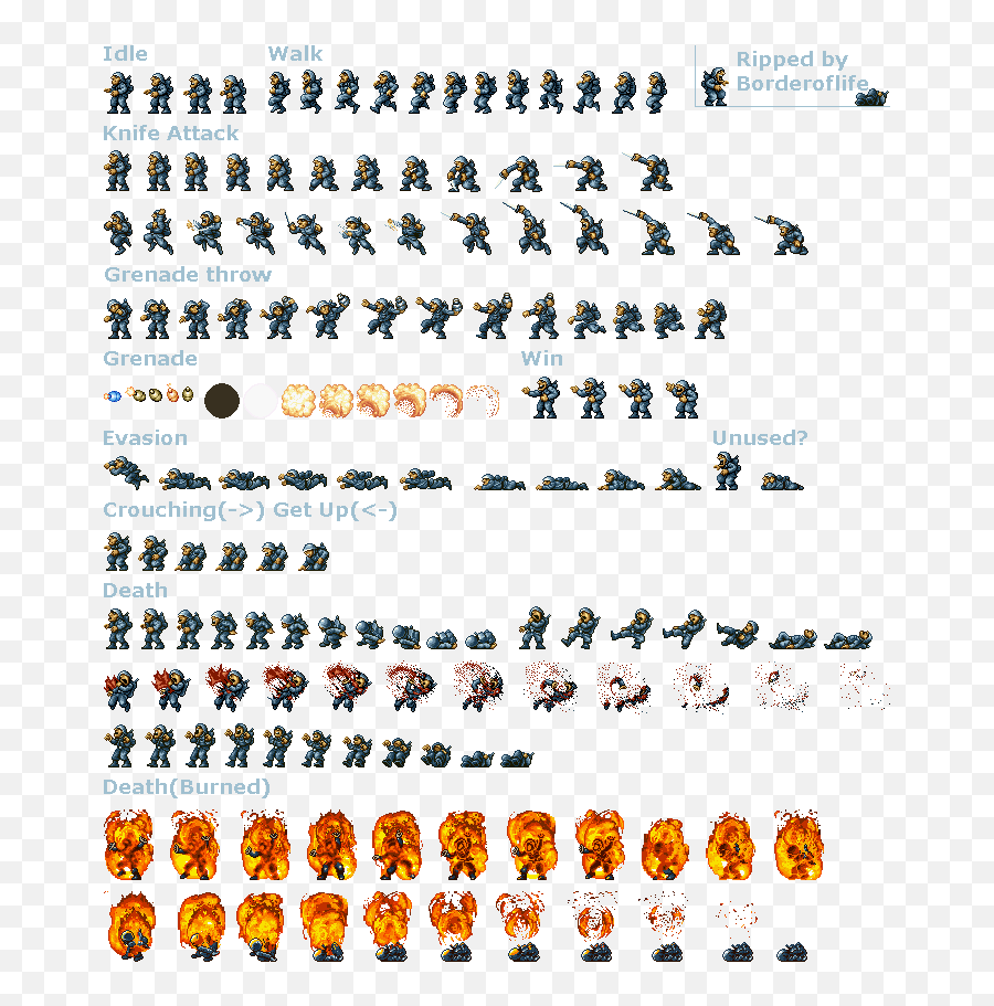 The Spriters Resource - Full Sheet View Metal Slug Attack Rebel Infantry Metal Slug Sprites Emoji,Army Emoticon