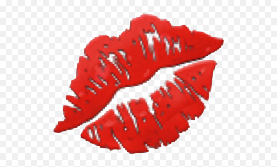 Lips Emoji Transparent Images - Transparent Background Kisses Emoji Png,Lips Emoji