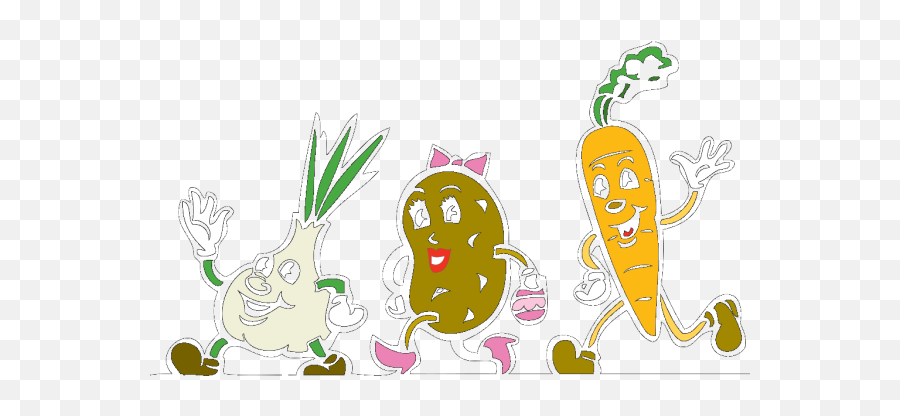 Running Vegetables In Color Png Svg Clip Art For Web - Running Vegetables Png Emoji,Vegetable Emoji