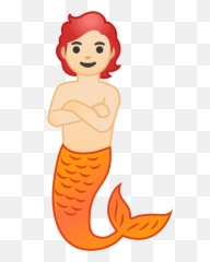 Merperson emoji clipart Free download transparent PNG
