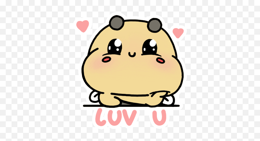 Cute Emoji - Aminal Stickers Cute,Frog Tea Emoji