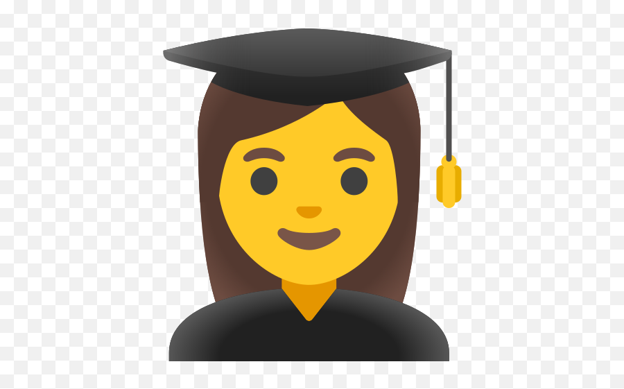 Woman Student Emoji,Graduate Emoji