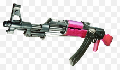 Pink Ak 47 - Black And Pink Ak Emoji,Ak47 Emoji