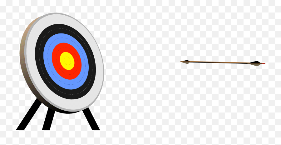 Target Svg Archery Transparent Png - Quiz Animated Gif Emoji,Archery Emoji