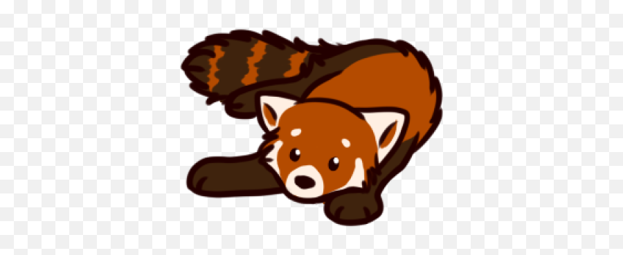 Download Free Png Red Panda Transparent - Red Panda Clip Art Emoji,Red Panda Emoji
