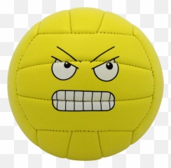 Volleyball Emoji Png Picture - With A Face