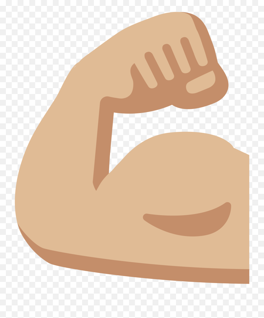 Strong Transparent Png Clipart Free - Muscles Clipart Png Emoji,Bike Muscle Emoji