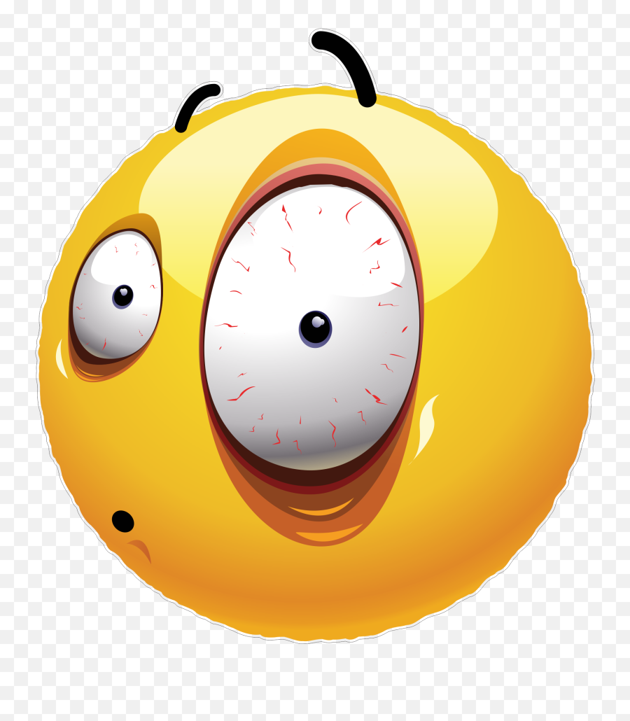 Big Eye Emoji Decal - Big Eye Emoji,Big Eye Emoji