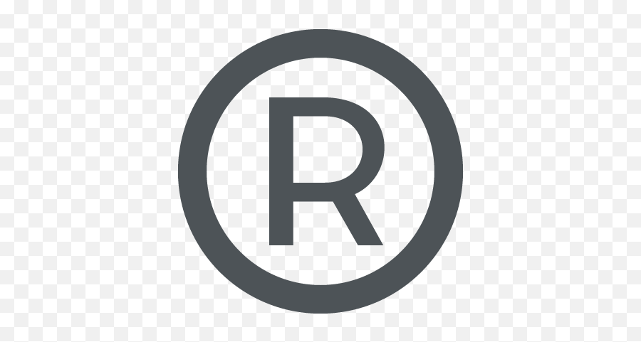 Registered Sign Emoji For Facebook Email Sms - Circle,R Emoji
