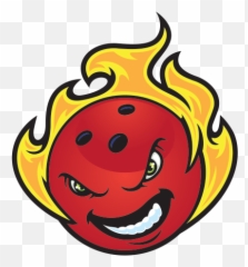 Printed Vinyl Bowling Action - Ball Emoji