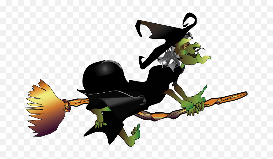 Witch Gif Transparent Png Clipart - Witch Falling Off Broom Gif Emoji,Broomstick Emoji