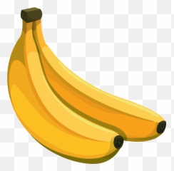 Banana Clipart Transparent Background - Banana Clipart Transparent Background Emoji,Banana Emoji