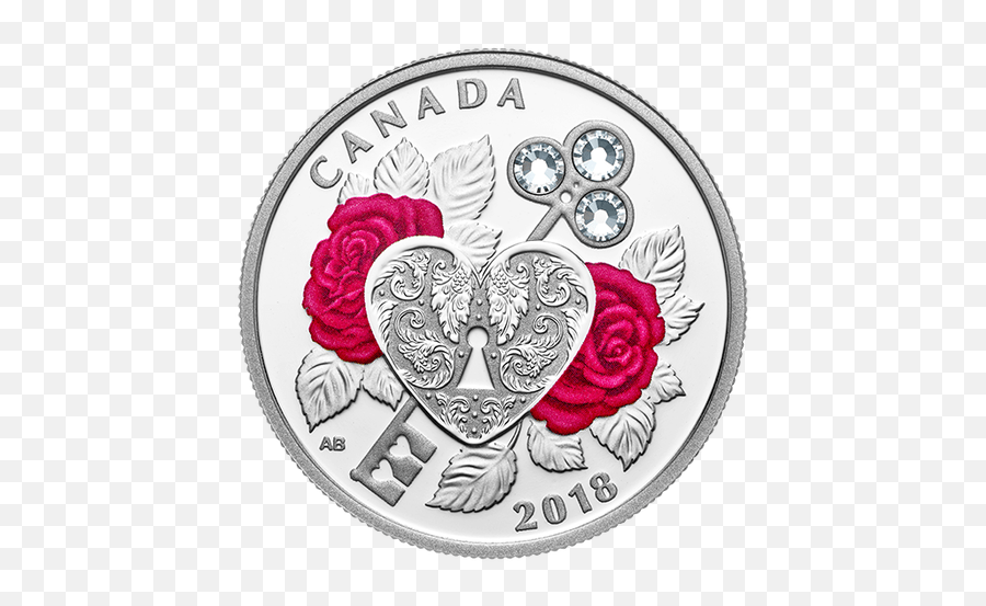 Love Oz Fine Silver Coin - Celebration Of Love Coin 2018 Emoji,Tada Emoji
