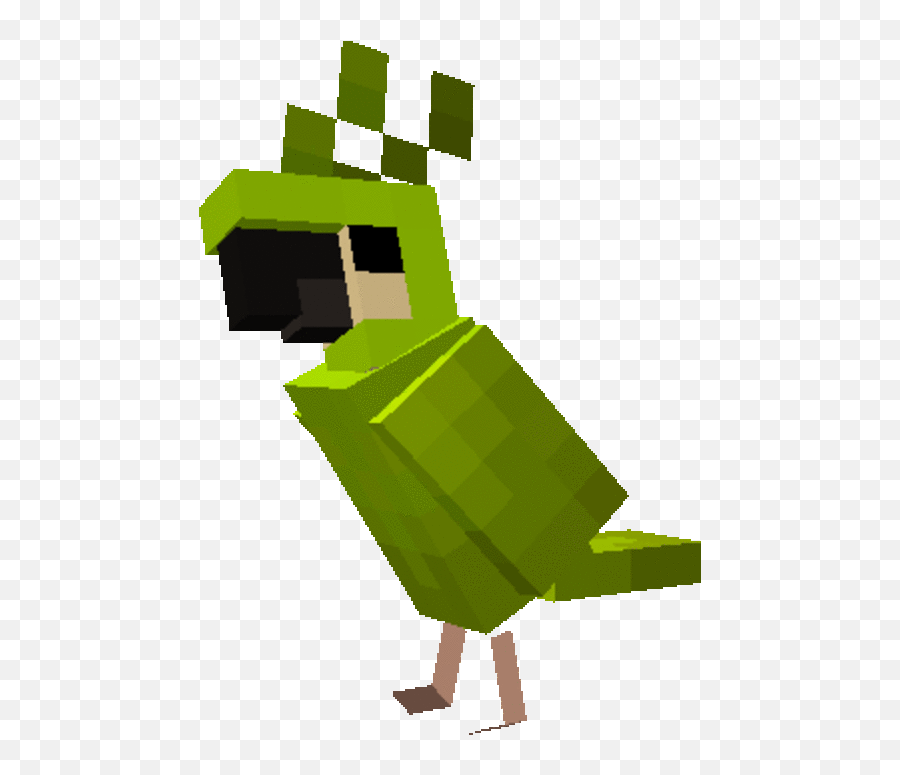 Cats Are The Best Mob I Noticed - Minecraft Dancing Parrot Gif Emoji,Parrot Emoji
