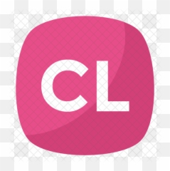 Cl Emoji Icon Of Flat Style - Clear Button Png
