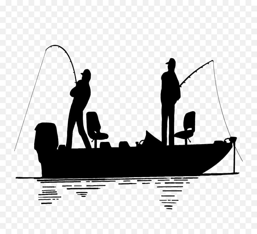 Three Men In A Boat Clipart Png 44 Amazing Cliparts - Boat Man Fishing Silhouette Emoji,Sailboat Emoji