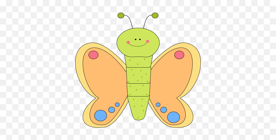 Free Cartoon Butterfly Cliparts Download Free Clip Art - Cartoon Butterfly Clip Art Emoji,Butterfly Emoticon