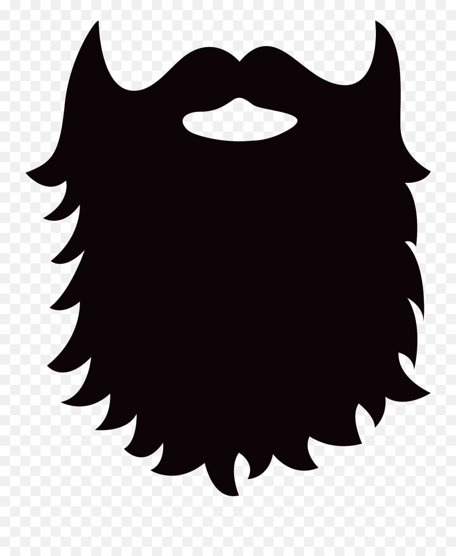 Transparent Background Beard Clipart - Beard Clipart Png Emoji,Emoji With Beard