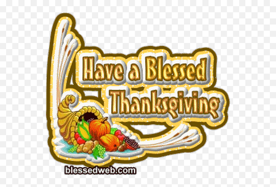 Happy Thanksgiving Blessings Gif Clipart - Full Size Clipart Religious Free Thanksgiving Clip Art Emoji,Happy Thanksgiving Emoji Art
