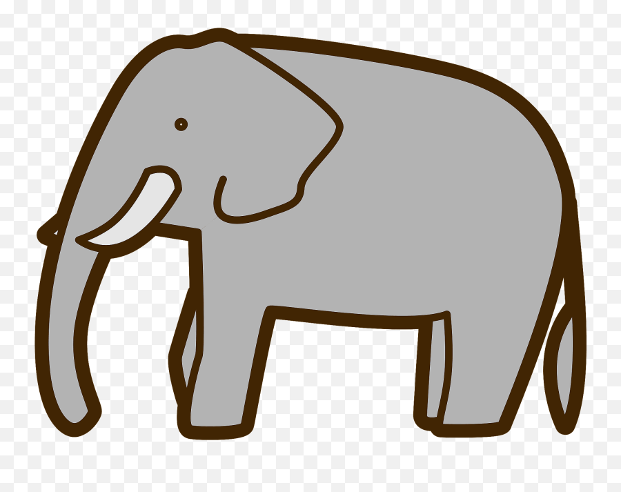Elephant Clipart - Animal Figure Emoji,Elephant Emoji