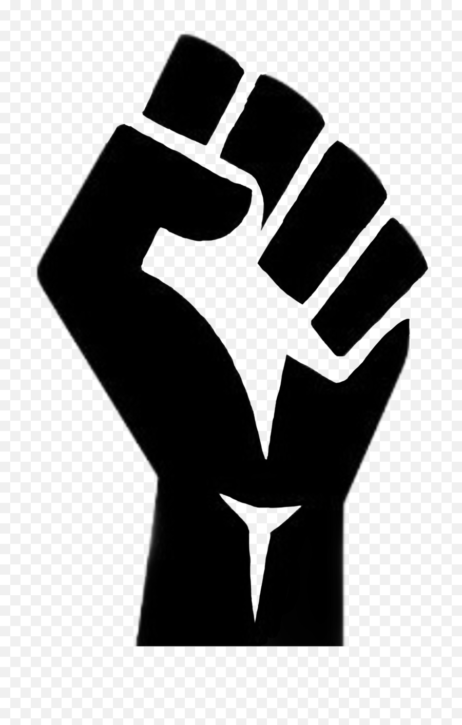Blm Fist I Sticker By Happyhedgehog29 - Black Lives Matter We Stand Together Emoji,Fist Up Emoji