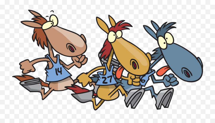 Horse Race Images Cartoon Clipart - Full Size Clipart Horse Race Cartoon Emoji,Kentucky Derby Emojis